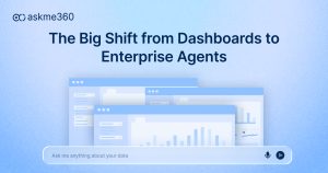 The big shift from dashboards to AI-powered enterprise agents for smarter, faster business decisions.