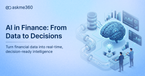 AI in Finance transforming financial data into real-time decision intelligence for enterprises