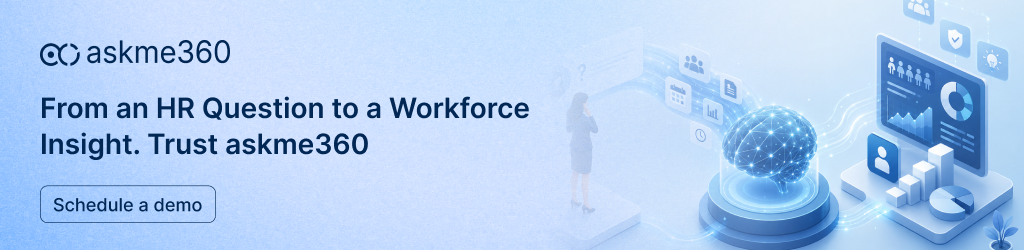 askme360 AI in HR solution for faster workforce insights